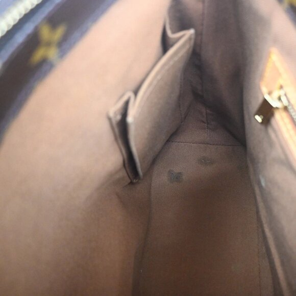 LOUIS VUITTON Cabas Piano Shoulder Bag Monogram Leather Brown M51148 70EF801 - Picture 11 of 14